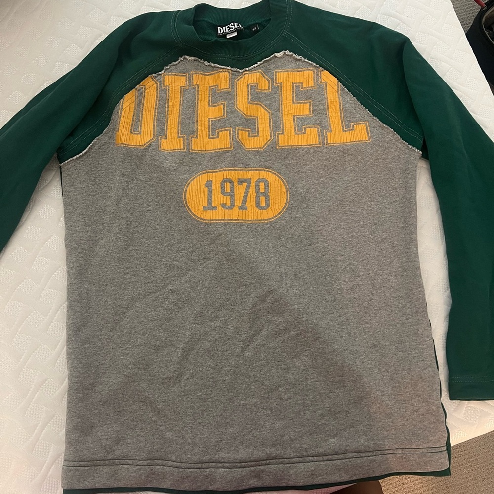 Multicolored diesel long sleeve shirt